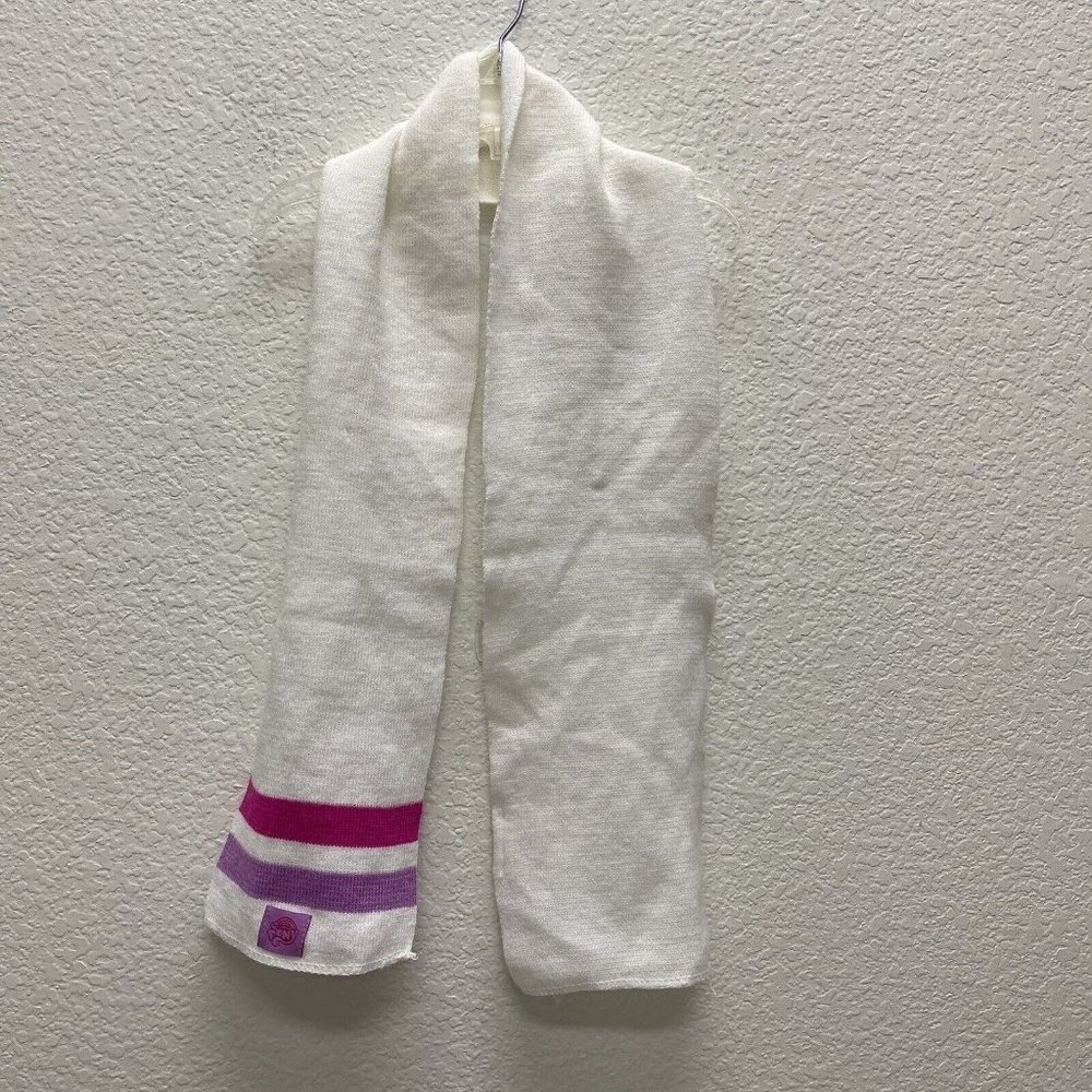 Girls My Little Pony Scarf White Pink Purple Winter Hasbro 2014